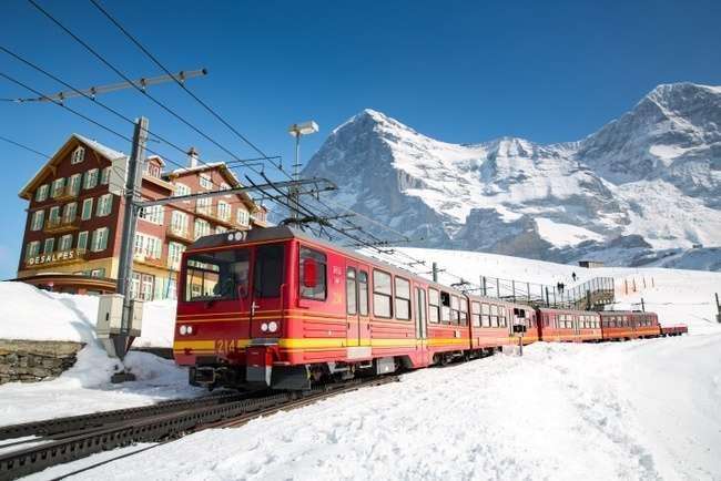 Jungfraujoch railway